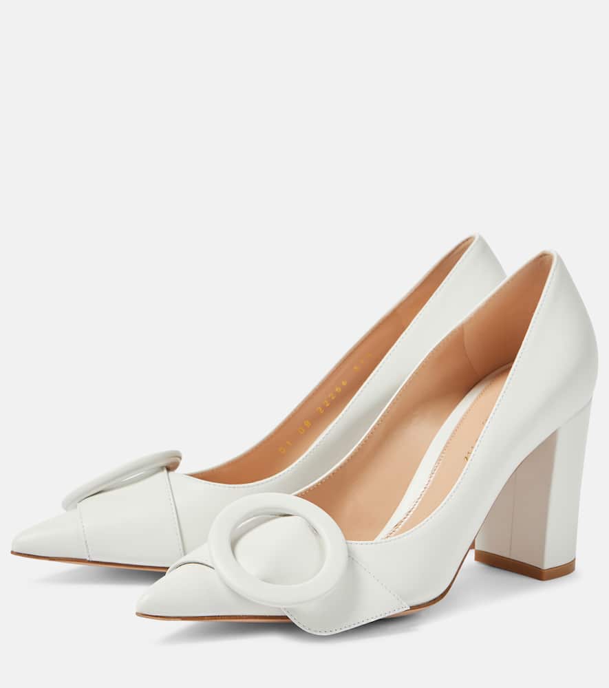 Gianvito Rossi 85 leather pumps