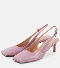 Gianvito Rossi 55 leather slingback pumps