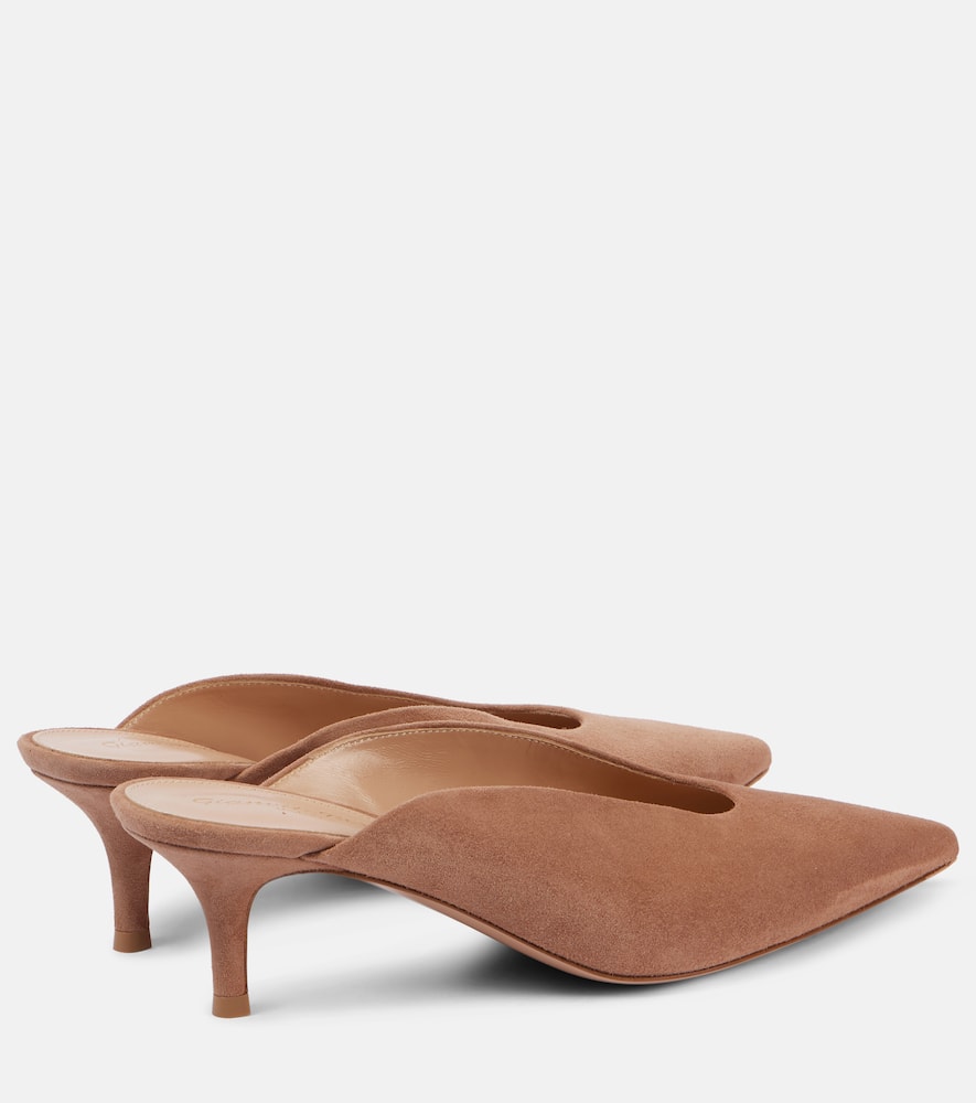 Gianvito Rossi Suede mules