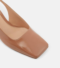 Gianvito Rossi Patent leather slingback pumps