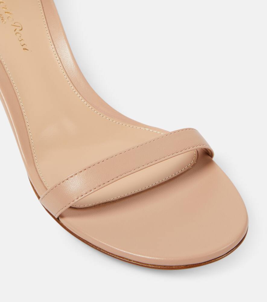 Gianvito Rossi Gaeta 45 leather sandals