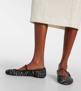 Gianvito Rossi Mary Ribbon 05 boucl√É¬© Mary Jane flats