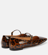 Gianvito Rossi Christina patent leather Mary Jane flats