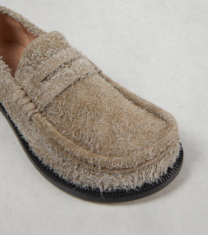 Loewe Campo suede loafers