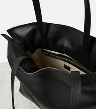 Loewe Flamenco XL leather clutch