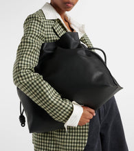Loewe Flamenco XL leather clutch