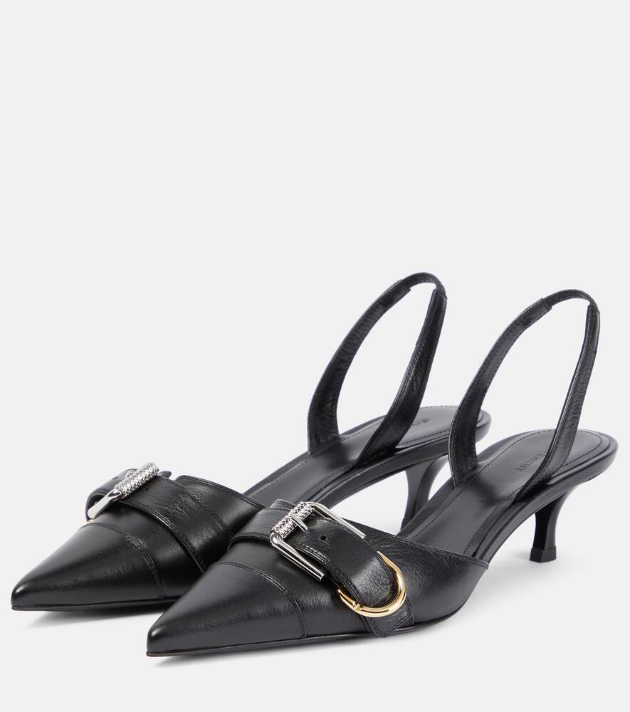 Givenchy Voyou leather slingback pumps