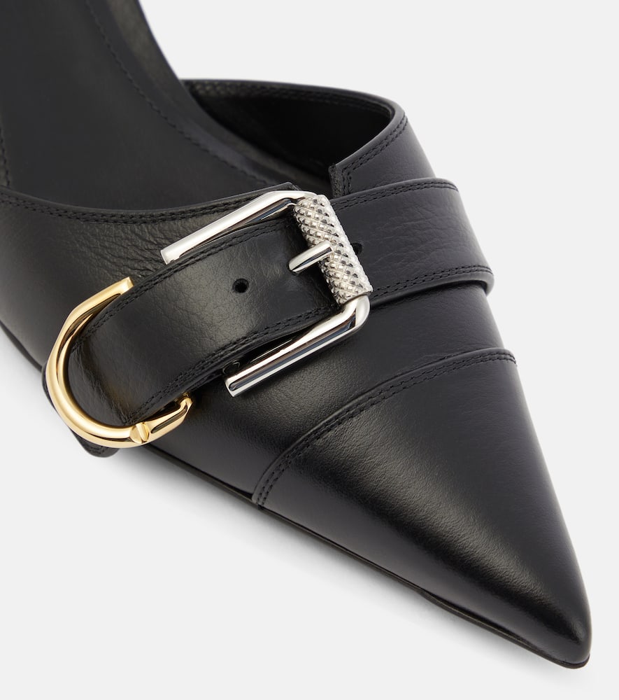Givenchy Voyou leather slingback pumps