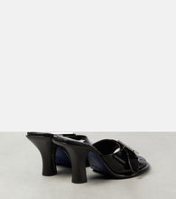 Burberry 70 EKD leather mules