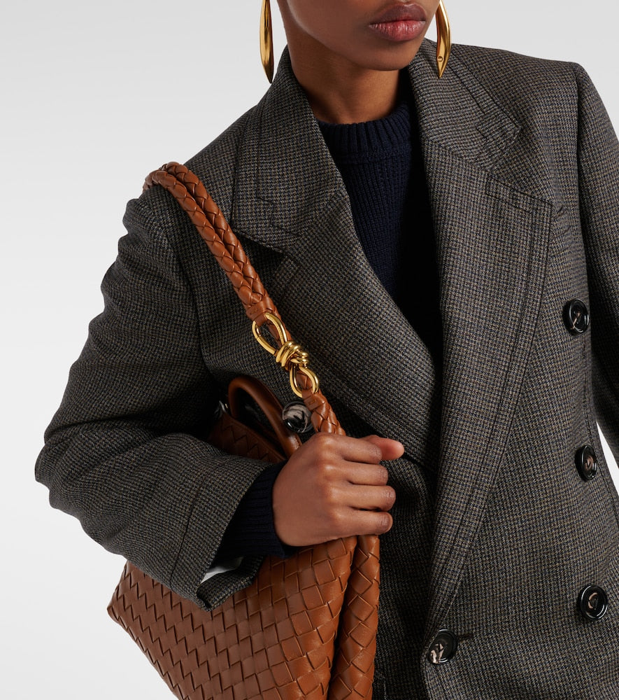 Bottega Veneta Andiamo Intrecciato leather tote bag
