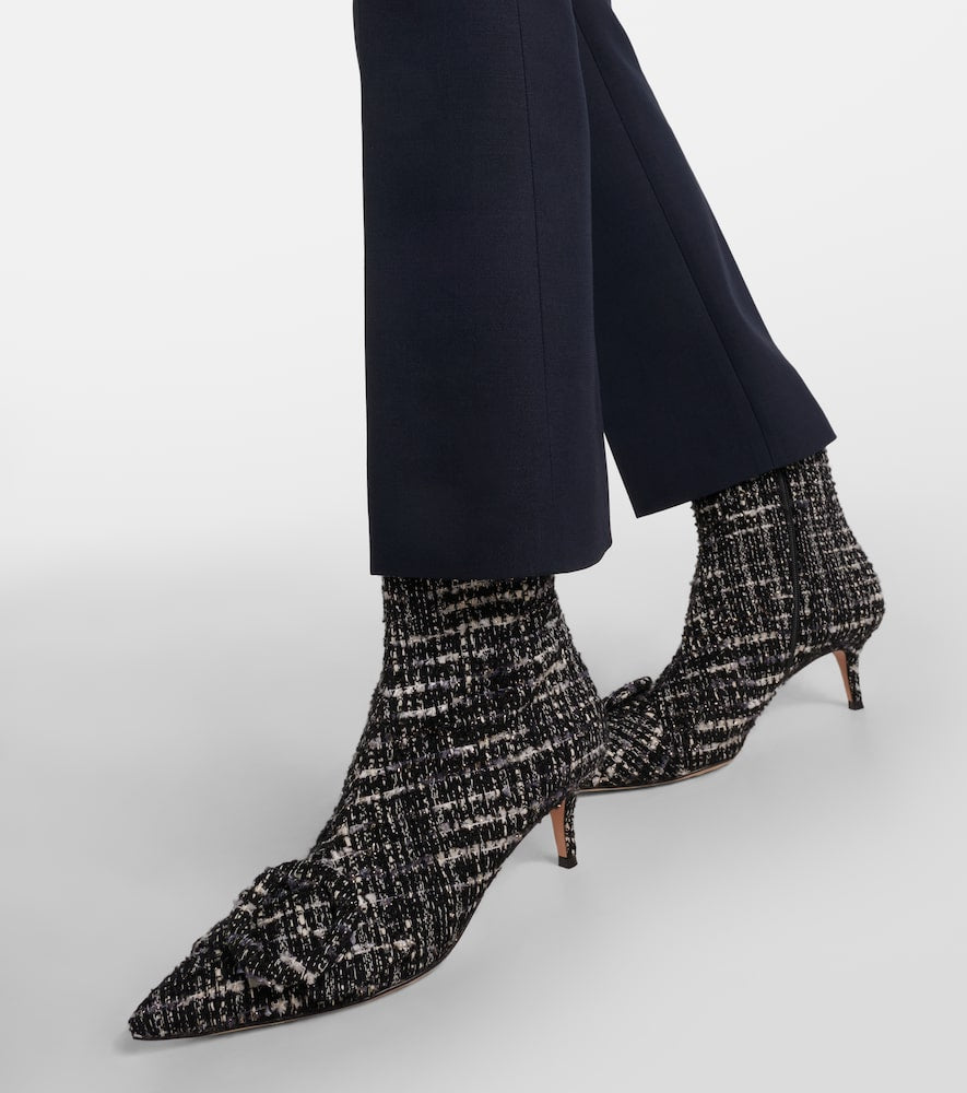 Gianvito Rossi Bouclé ankle boots