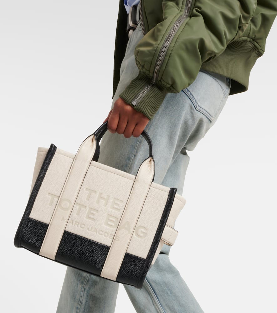 Marc Jacobs The Small colorblocked leather tote bag
