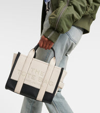Marc Jacobs The Small colorblocked leather tote bag