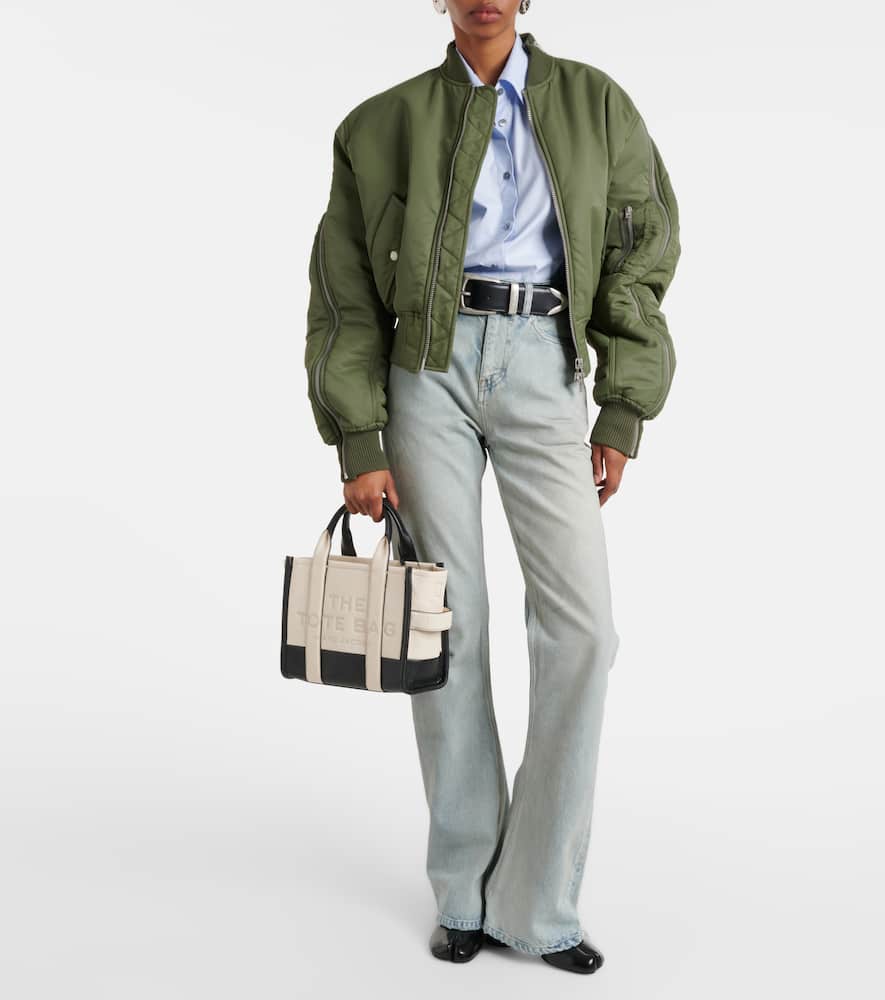 Marc Jacobs The Small colorblocked leather tote bag