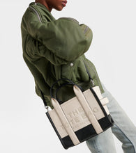 Marc Jacobs The Small colorblocked leather tote bag