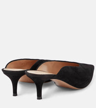 Gianvito Rossi Suede mules
