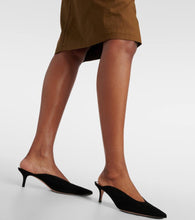 Gianvito Rossi Suede mules