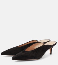Gianvito Rossi Suede mules