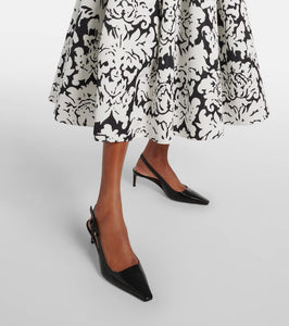 Gianvito Rossi Lindsay 55 patent leather pumps