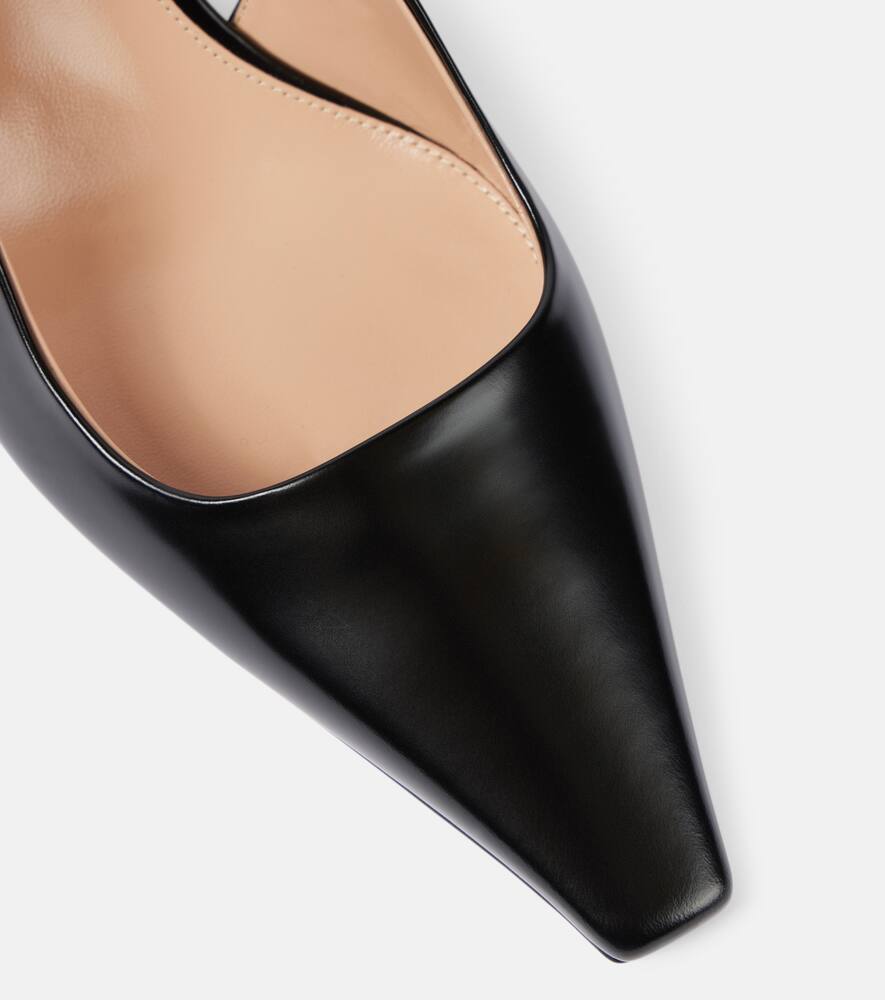 Gianvito Rossi Lindsay 55 patent leather pumps