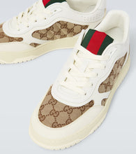 Gucci Gucci Re-Web GG canvas sneakers