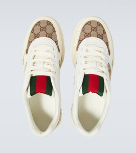 Gucci Gucci Re-Web GG canvas sneakers
