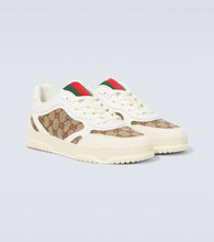 Gucci Gucci Re-Web GG canvas sneakers