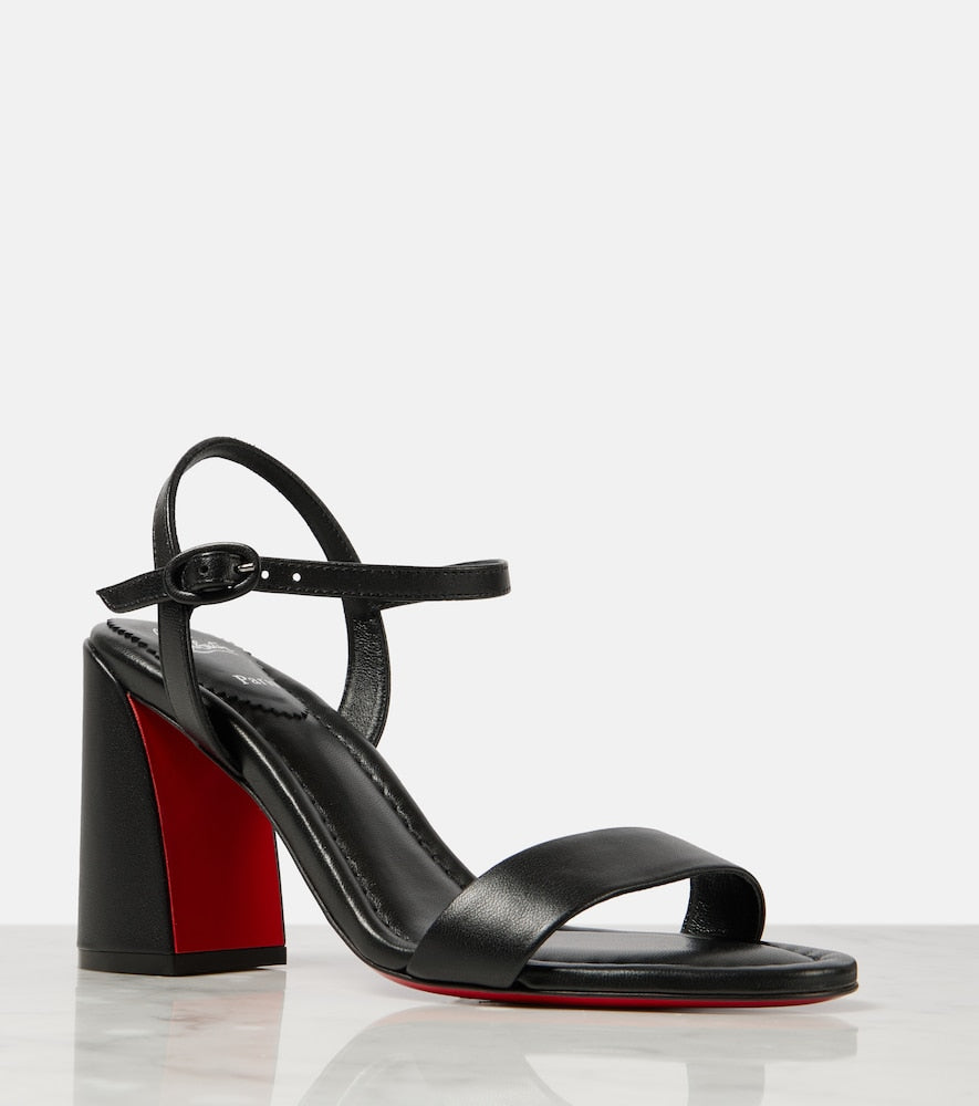 Christian Louboutin Miss Jane 85 leather sandals