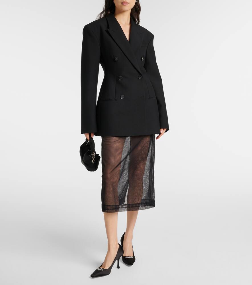 Jimmy Choo Ryker 90 embellished satin pumps