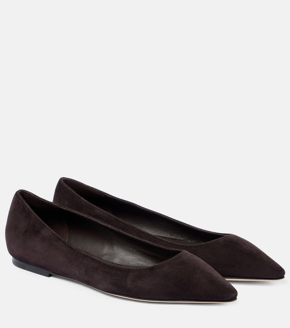 Jimmy Choo Romy suede ballet flats