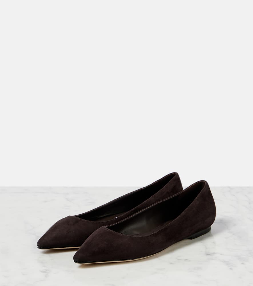 Jimmy Choo Romy suede ballet flats
