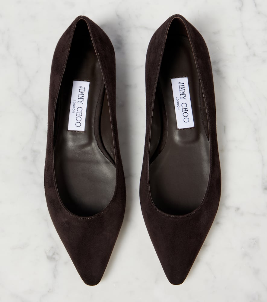 Jimmy Choo Romy suede ballet flats