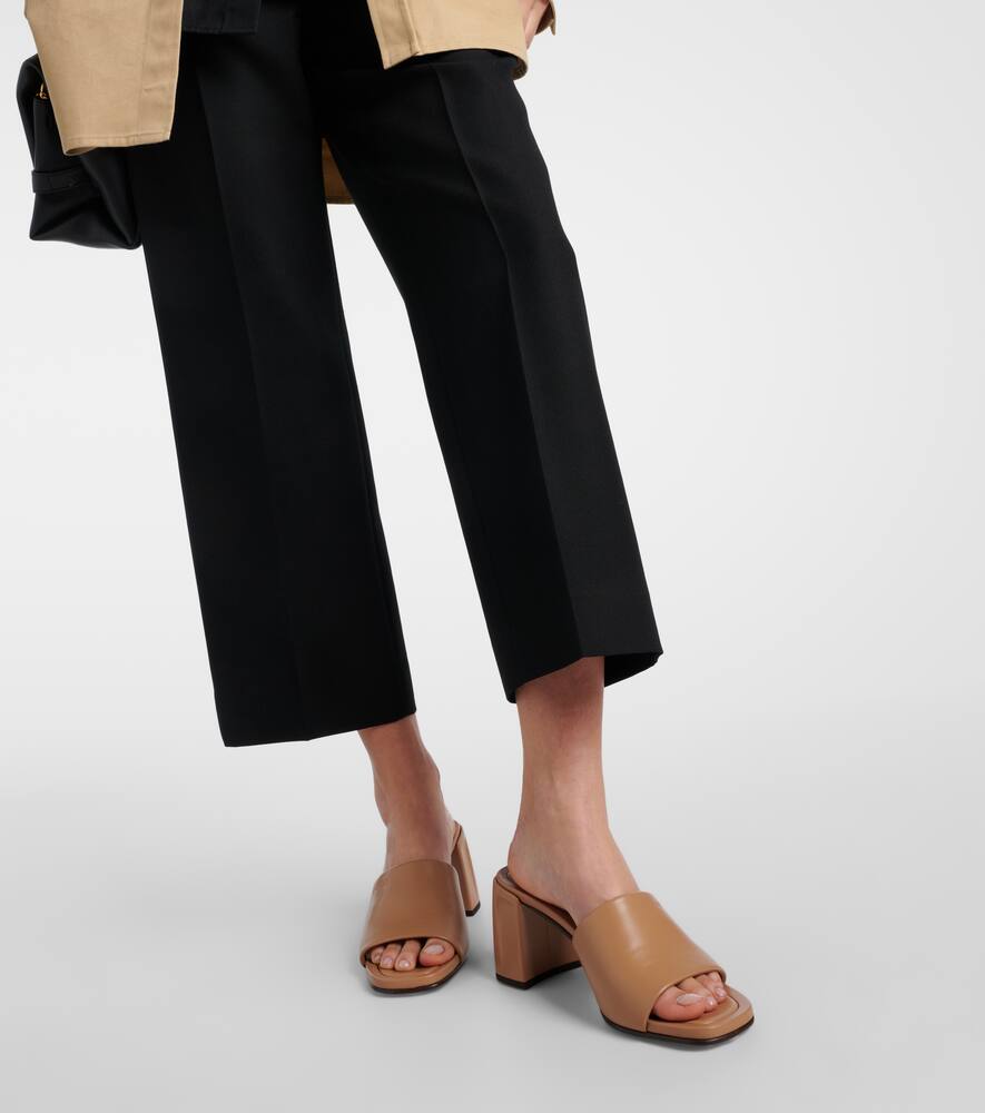 Jimmy Choo Lena 70 leather mules