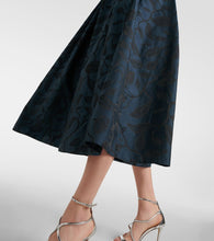 'S Max Mara Diego pleated jacquard midi dress