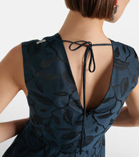 'S Max Mara Diego pleated jacquard midi dress