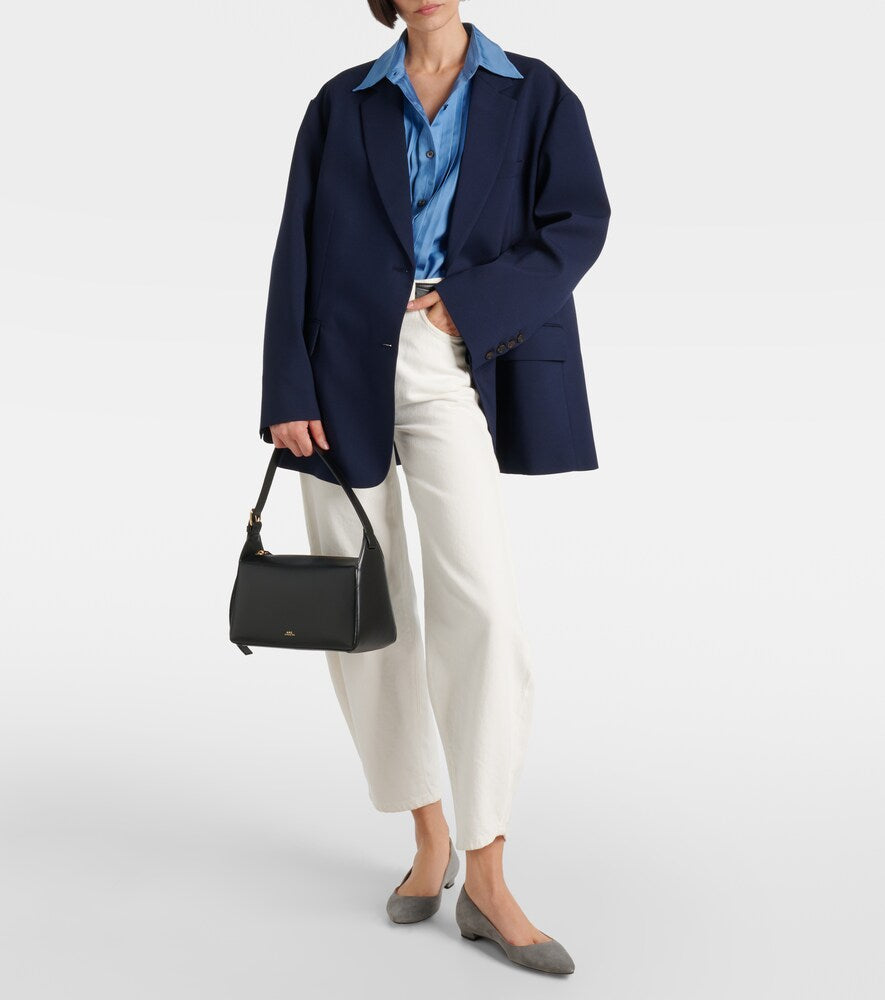 Manolo Blahnik Lanza BB suede ballet flats