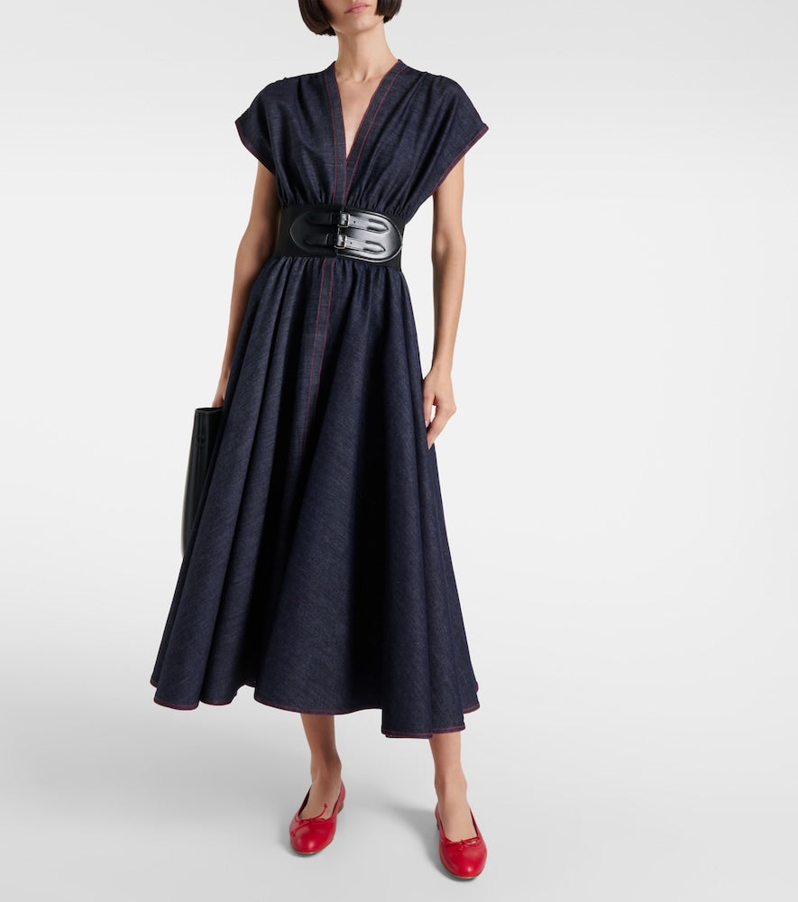 Manolo Blahnik Veralli Verona leather ballet flats