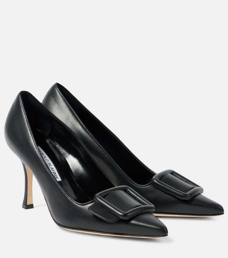 Manolo Blahnik Maysale 70 leather pumps - Manolo Blahnik Maysale 70 皮革高跟鞋