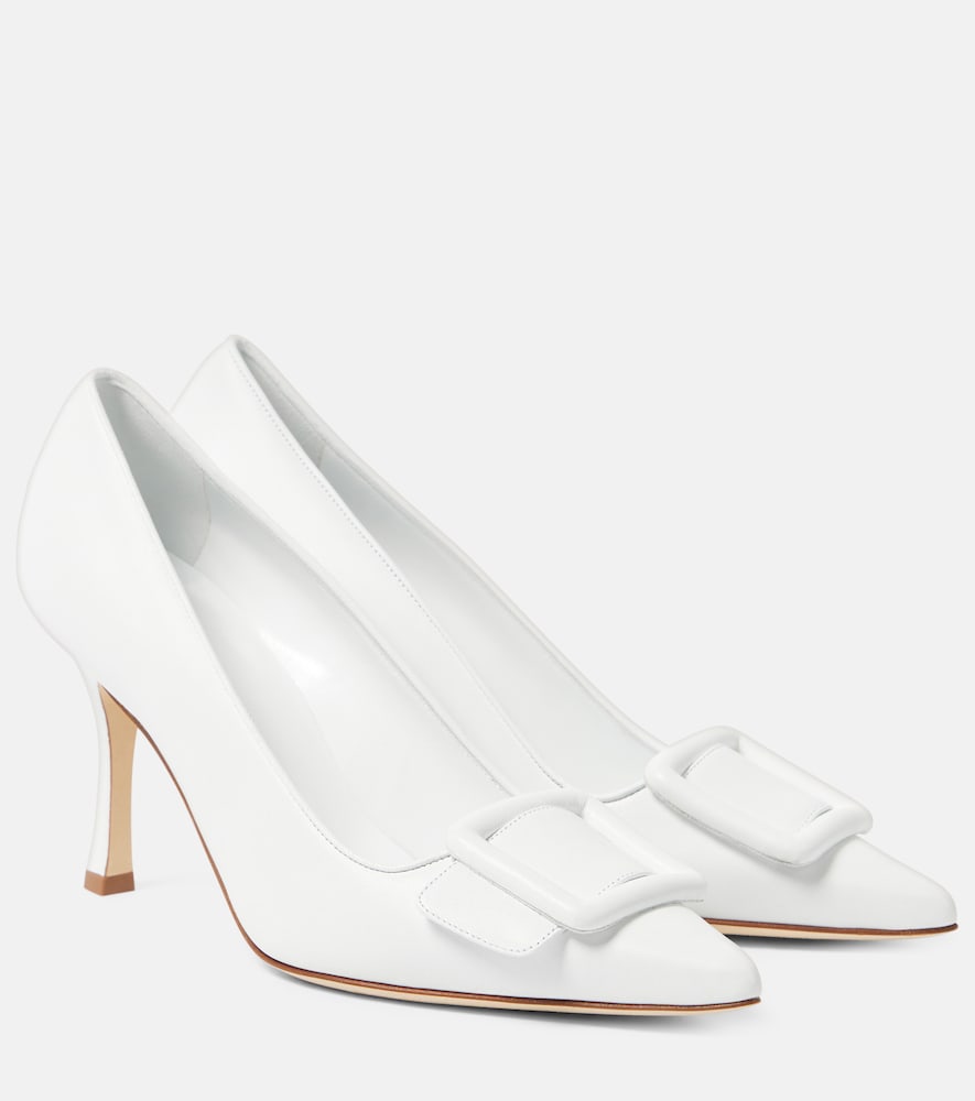 Manolo Blahnik Maysale 70 suede pumps - Manolo Blahnik Maysale 70 绒面革高跟鞋