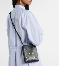 Jil Sander Tangle Small studded leather shoulder bag