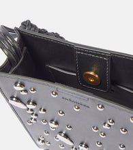 Jil Sander Tangle Small studded leather shoulder bag