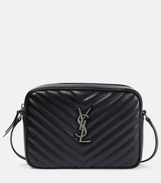 Saint Laurent Lou quilted leather camera bag. Shop Saint Laurent Crossbody Bags for women now.