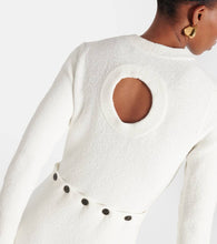 Proenza Schouler Lara cutout boucl√É¬© maxi dress
