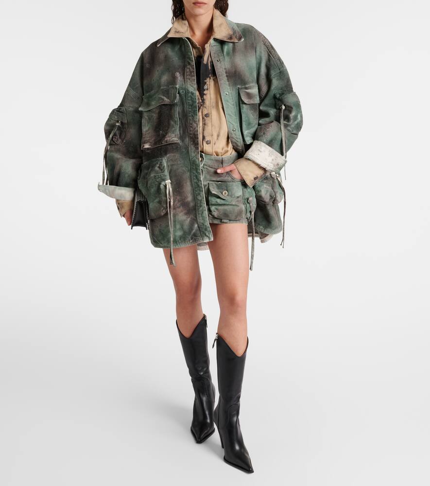 Paris Texas Nadia 105 leather knee-high boots