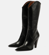 Paris Texas Nadia 105 leather knee-high boots