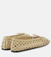 Le Monde B√É¬©ryl Regency woven leather ballet flats