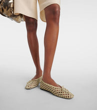 Le Monde B√É¬©ryl Regency woven leather ballet flats