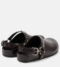Stella McCartney Elyse studded faux leather clogs