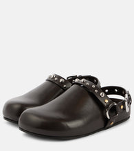 Stella McCartney Elyse studded faux leather clogs