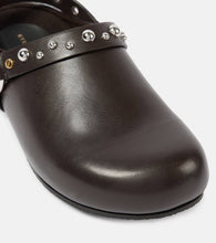 Stella McCartney Elyse studded faux leather clogs